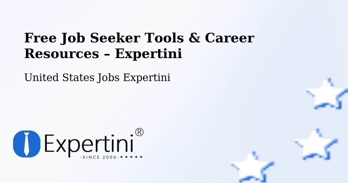 Free Job Seeker Tools & Career Resources – Raleigh County - Raleigh County, United States Jobs Expertini